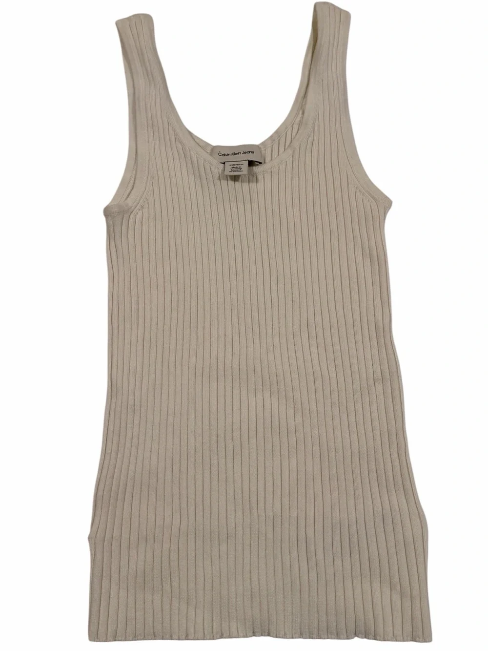 Calvin Klein Ribbed Tank - Picture 1 of 4